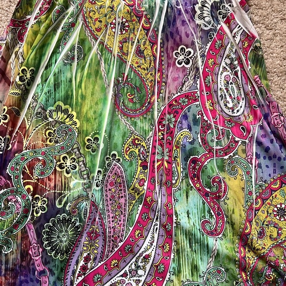 Multicolor halter dress - Picture 2 of 6